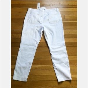 Eileen Fisher Skinny Bright White Denim- Ankle